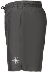 CALVIN KLEIN BLACK MEN'S BOTTOM SWIMSUIT
