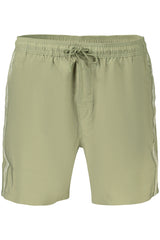 CALVIN KLEIN MEN'S GREEN BOTTOM SWIMSUIT