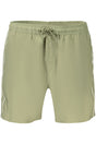 CALVIN KLEIN MEN'S GREEN BOTTOM SWIMSUIT