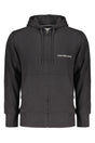 CALVIN KLEIN MEN'S BLACK ZIP SWEATSHIRT