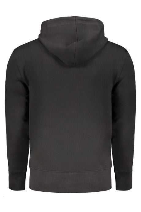 CALVIN KLEIN MEN'S BLACK ZIP SWEATSHIRT