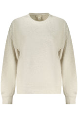 CALVIN KLEIN WOMEN'S GRAY ZIP-UP SWEATSHIRT
