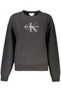 CALVIN KLEIN WOMEN'S BLACK ZIP-UP SWEATSHIRT