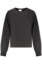 CALVIN KLEIN WOMEN'S BLACK ZIP-UP SWEATSHIRT