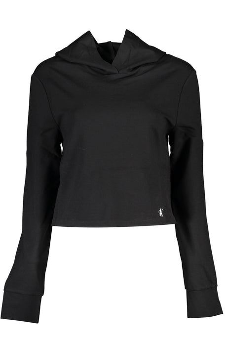 CALVIN KLEIN WOMEN'S SWEATSHIRT WITHOUT ZIP BLACK
