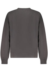 CALVIN KLEIN WOMEN'S BLACK ZIP-UP SWEATSHIRT