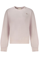 CALVIN KLEIN WOMEN'S PINK ZIP-UP SWEATSHIRT
