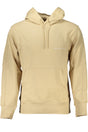 CALVIN KLEIN MEN'S BEIGE ZIPLESS SWEATSHIRT