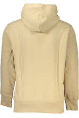 CALVIN KLEIN MEN'S BEIGE ZIPLESS SWEATSHIRT