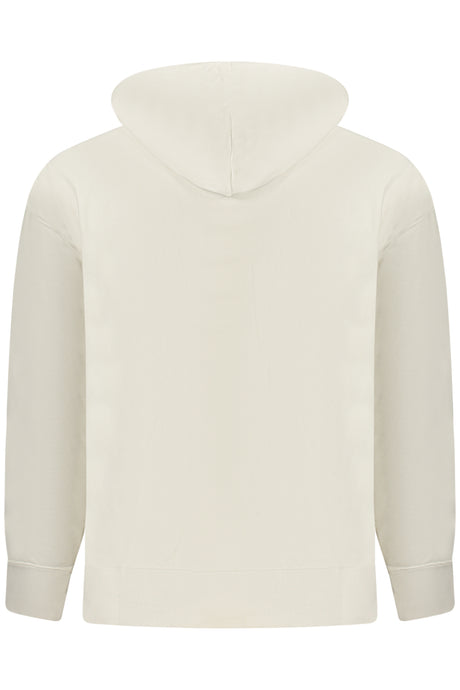 CALVIN KLEIN MEN'S ZIP-UP SWEATSHIRT, BEIGE