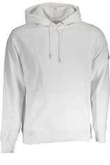 CALVIN KLEIN MEN'S ZIP-UP SWEATSHIRT WHITE