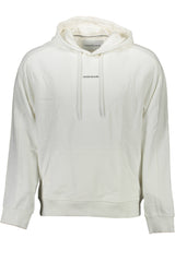 CALVIN KLEIN MEN'S ZIP-UP SWEATSHIRT WHITE