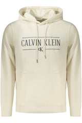 CALVIN KLEIN MEN'S ZIP-UP SWEATSHIRT WHITE