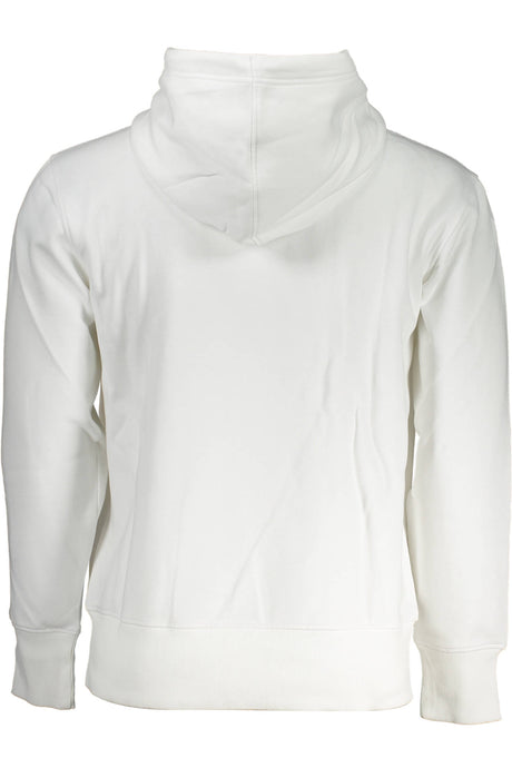CALVIN KLEIN WHITE MEN'S SWEATSHIRT WITHOUT ZIP