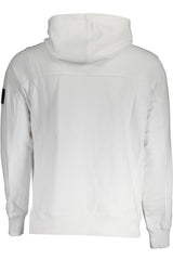 CALVIN KLEIN MEN'S ZIP-UP SWEATSHIRT WHITE