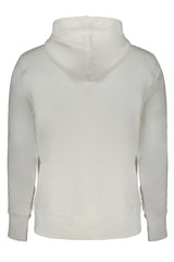 CALVIN KLEIN MEN'S WHITE ZIPLESS SWEATSHIRT