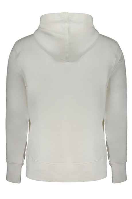 CALVIN KLEIN MEN'S WHITE ZIPLESS SWEATSHIRT