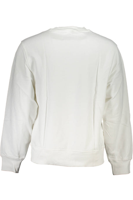 CALVIN KLEIN MEN'S ZIP-UP SWEATSHIRT WHITE