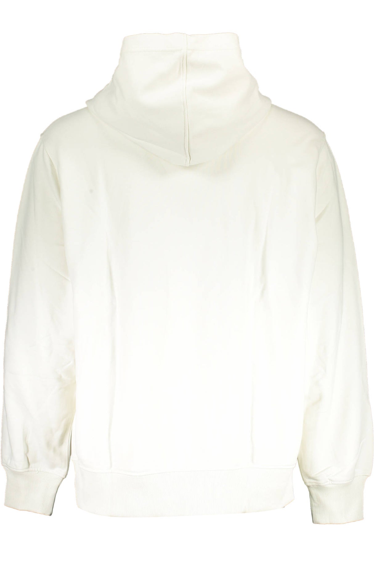 CALVIN KLEIN WHITE MEN'S SWEATSHIRT WITHOUT ZIP