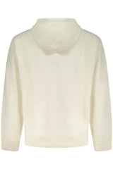 CALVIN KLEIN MEN'S ZIP-UP SWEATSHIRT WHITE
