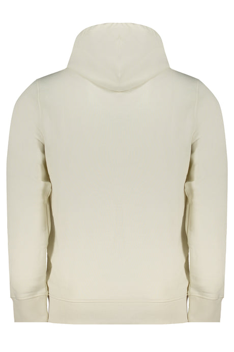 CALVIN KLEIN MEN'S WHITE ZIPLESS SWEATSHIRT
