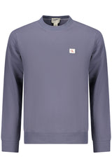CALVIN KLEIN MEN'S BLUE ZIP-UP SWEATSHIRT