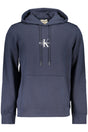 CALVIN KLEIN MEN'S BLUE ZIP-UP SWEATSHIRT