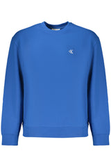 CALVIN KLEIN MEN'S BLUE ZIP-UP SWEATSHIRT