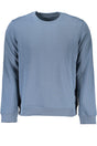 CALVIN KLEIN MEN'S BLUE ZIPLESS SWEATSHIRT