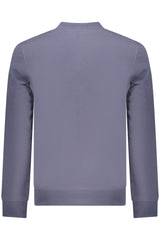 CALVIN KLEIN MEN'S BLUE ZIP-UP SWEATSHIRT