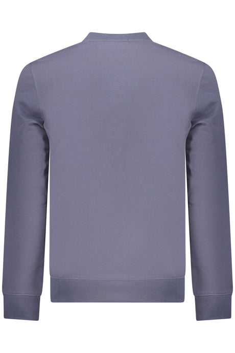 CALVIN KLEIN MEN'S BLUE ZIP-UP SWEATSHIRT