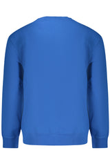 CALVIN KLEIN MEN'S BLUE ZIP-UP SWEATSHIRT