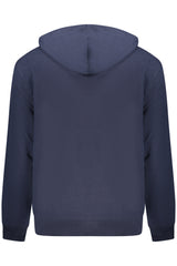 CALVIN KLEIN MEN'S BLUE ZIP-UP SWEATSHIRT