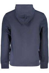 CALVIN KLEIN MEN'S BLUE ZIP-UP SWEATSHIRT