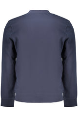 CALVIN KLEIN MEN'S BLUE ZIP-UP SWEATSHIRT