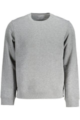 CALVIN KLEIN MEN'S ZIP-UP SWEATSHIRT GREY