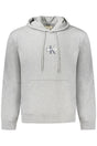CALVIN KLEIN MEN'S GRAY ZIP-UP SWEATSHIRT
