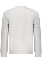 CALVIN KLEIN MEN'S GRAY ZIP-UP SWEATSHIRT