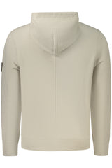 CALVIN KLEIN MEN'S GRAY ZIP-UP SWEATSHIRT