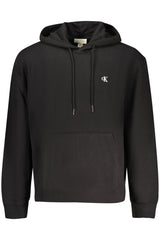 CALVIN KLEIN MEN'S BLACK ZIP-UP SWEATSHIRT