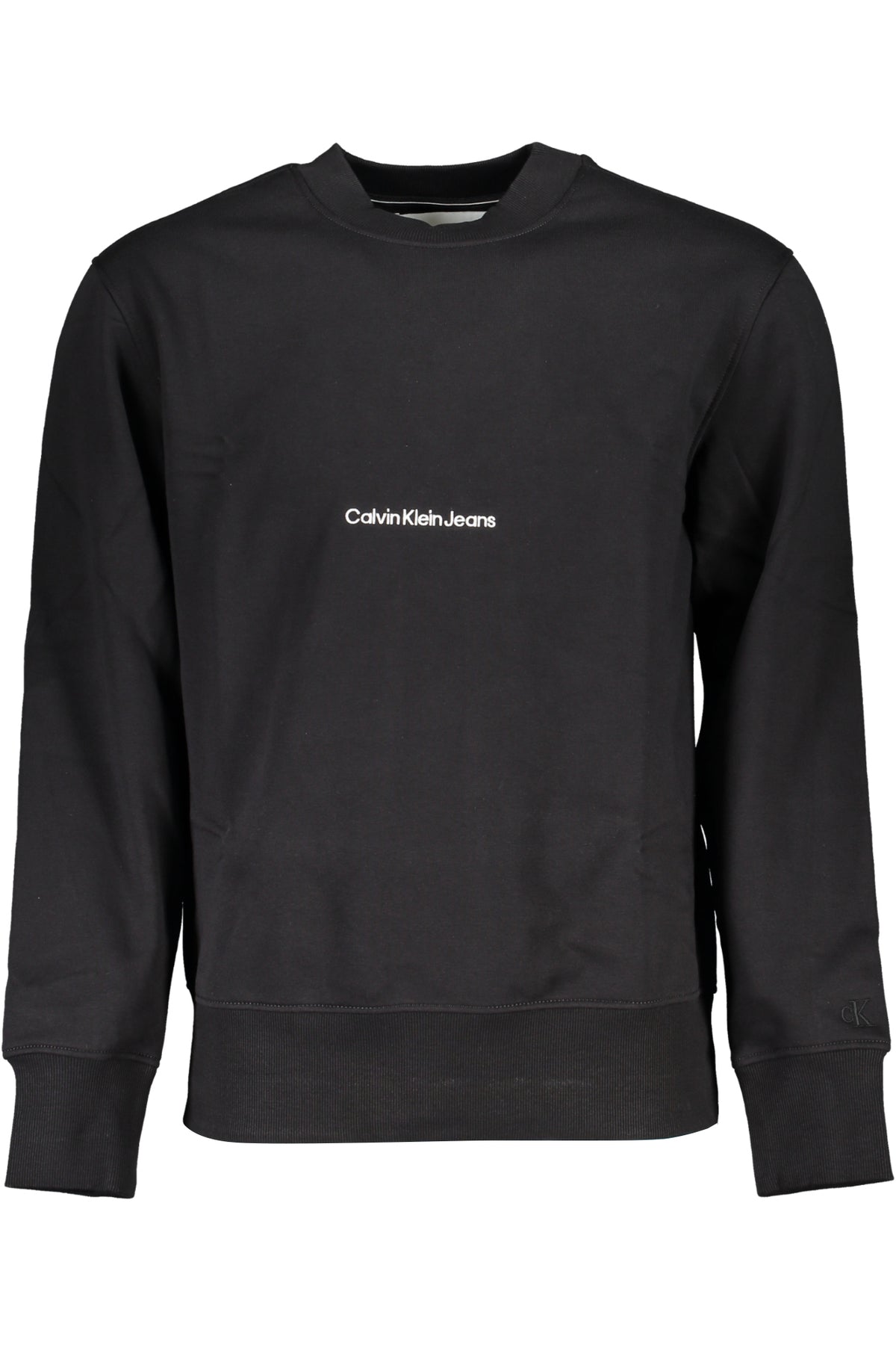 CALVIN KLEIN MEN'S BLACK ZIPLESS SWEATSHIRT