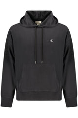 CALVIN KLEIN MEN'S BLACK ZIP-UP SWEATSHIRT
