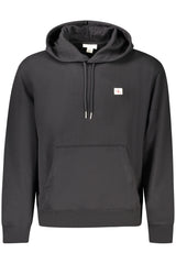 CALVIN KLEIN MEN'S BLACK ZIP-UP SWEATSHIRT