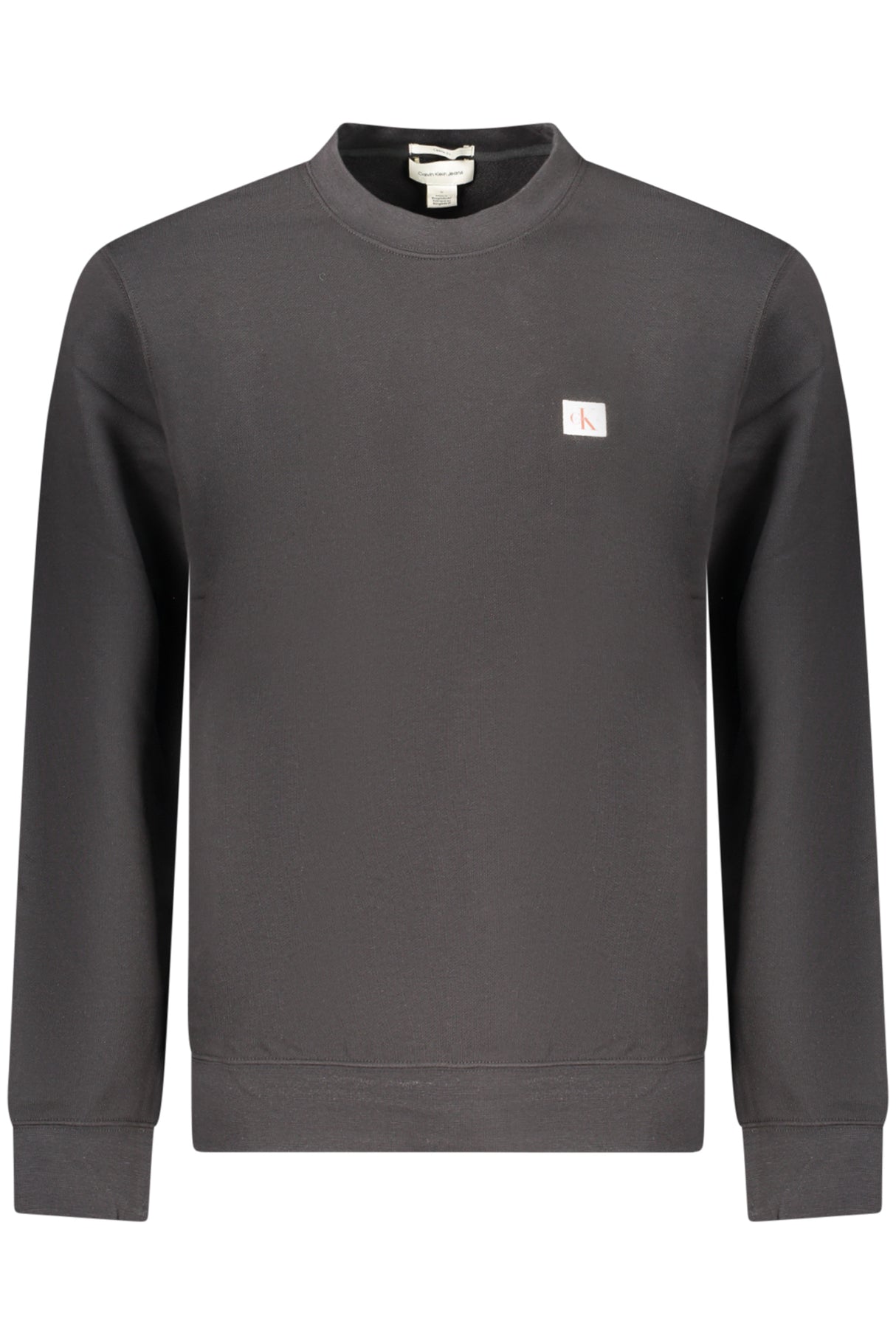 CALVIN KLEIN MEN'S BLACK ZIP-UP SWEATSHIRT