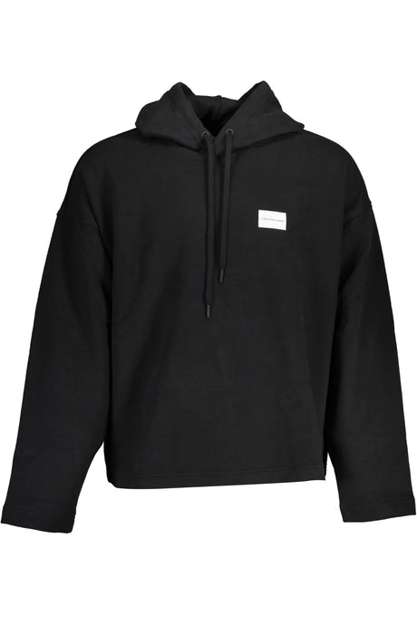 CALVIN KLEIN SWEATSHIRT WITHOUT ZIP BLACK MAN
