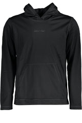 CALVIN KLEIN MEN'S BLACK ZIPLESS SWEATSHIRT