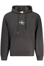 CALVIN KLEIN MEN'S BLACK ZIP-UP SWEATSHIRT