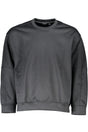 CALVIN KLEIN MEN'S BLACK ZIPLESS SWEATSHIRT