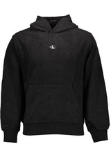 CALVIN KLEIN MEN'S BLACK ZIP-UP SWEATSHIRT