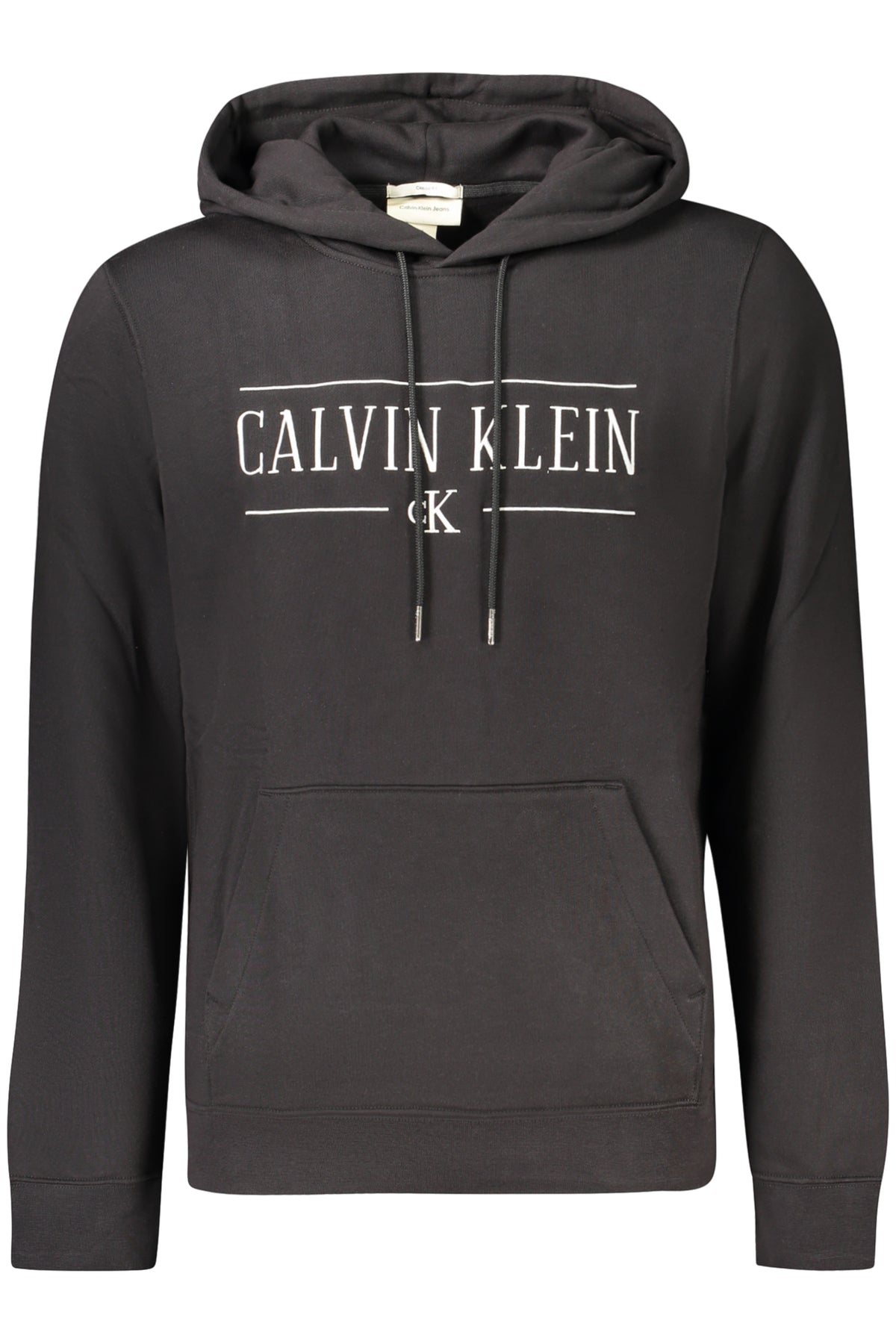 CALVIN KLEIN MEN'S BLACK ZIP-UP SWEATSHIRT